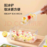 京东京造 冰块模具 冰格制冰模具冰块盒制冰神器厨房烹饪器具（双层60粒） 实拍图