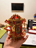 拼酷花轿3D立体金属拼图凤冠霞帔浪漫结婚礼物DIY手拼装模型十里红妆 婚嫁5款+5个防尘罩+灯+2套工具 实拍图