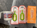 洋精灵 婴幼儿童牙刷出牙期0-1-3岁宝宝乳牙训练牙刷软毛清洁护齿 绿/蓝 实拍图