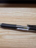 uni三菱 uni-ball UMN-105按动蓝黑色中性笔高颜值0.5mm签字笔商务学生考试水笔水性笔 12支 实拍图