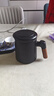 京东京造茶杯便携式黑陶茶泡茶壶茶杯功夫茶具办公杯随身茶壶容量400ml 实拍图