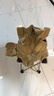 骆驼（CAMEL）户外折叠桌折叠椅露营装备全套蛋卷桌野餐野营桌椅用品175BL03010 实拍图