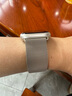 W&P新款适用苹果手表表带apple watch s10/9/ultra2米兰尼斯金属不锈钢表带iwatch S8/7/6/se 金属磁吸搭扣·星光色【49/46/45/44MM】 实拍图