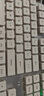 前行者（EWEADN）静音有线无线键盘鼠标套装机械手感游戏办公专用电脑笔记本蓝牙电竞键鼠耳机三件套 金属黑【白光】静音键盘 实拍图