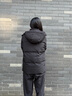 波司登（BOSIDENG）2025新款羽绒服男女同款情侣短款脱卸帽90绒修身外套B250245910XS 【经典百搭】黑色|8056 XS 155/80A 体重约110以内 实拍图