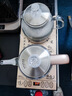 开品 全自动底部上水感应续水烧水壶 家用办公电茶炉烧水消毒电热水壶 嵌入式玻璃烧水壶茶桌一体套装 1L 金色尺寸20X37CM 蒸茶烧水 桶水款 晒单实拍图