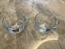 青苹果轻奢高颜值燕麦早餐杯无铅玻璃马克杯牛奶杯咖啡杯450ML两只 实拍图