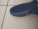 老北京布鞋男透气防滑工作鞋一脚蹬懒人帆布鞋轻便软底休闲驾车鞋 2275蓝色 43 实拍图