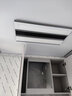 沃悉厨房专用嵌入式空调制冷单冷吸顶吊顶安装家用的无外机小型1.5匹专用机凉霸冷风扇 小1匹 套装 1800W/无灯款 实拍图