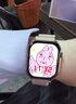 联想（Lenovo）智能手表Watch Fit 国家补贴轻薄大屏减脂血氧检测蓝牙通话穿戴男女运动手环 曜石金 安卓ios通用 实拍图