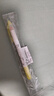 三菱（uni）双头荧光记号笔 学生作业手账绘画标记笔彩色笔 细0.4mm粗4mm PUS-103T 1支/袋 浅黄色 实拍图