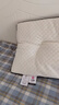 洁丽雅（Grace）枕芯枕头 颈椎枕分区针织按摩枕水立方中枕45*70cm 白色 单只装 实拍图