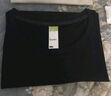 蕉下（beneunder）安心品质t恤女短袖凉感宽松吸汗防晒户外CC959漫暮黑S 实拍图