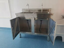 法耐（FANAI） 加厚304不锈钢一体水槽柜商用厨房洗菜盆洗手池洗碗池一体盆 【加厚小单槽】长50宽50高80 实拍图