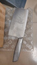 十八子作不锈钢家用菜刀 耐滑手柄刀具盈光斩切刀SL1703-AB【彩盒装】 实拍图