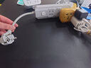 吉顺欧标转换插头韩国欧洲转国标插排俄罗斯德标德国排插座波兰西班牙法国巴厘岛旅行 总0.3米 实拍图