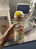 babycare儿童水杯吸管杯双饮二合一户外运动水壶上学大容量PPSU-满杯600ml 实拍图