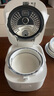 东芝（TOSHIBA）白珍珠发芽米电饭煲3L 3-4人IH立体大火力 2mm备长炭内胆 家用智能电饭煲 RC-10HUC(W) 实拍图