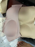 嫚熙（EMXEE）哺乳内衣孕妇文胸喂奶前开扣聚拢有型怀孕期胸罩 【肤色】小奶皮款 柔软舒适 XL 实拍图