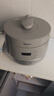 美的（Midea）【国家补贴】0涂层精钢厚釜电压力锅5L双胆全自动智能预约家用煲汤煮饭电饭煲C5856G高压锅4-6人 实拍图