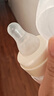 爱得利（evorie）奶瓶 新生儿奶瓶 标准口径玻璃奶瓶120ml (自带0-3个月S码圆孔) 实拍图