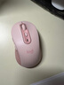 罗技（Logitech）M750M 通用版鼠标 无线鼠标 静音鼠标 对称鼠标 粉色 带Logi Bolt USB接收器 实拍图