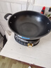 扬子电炒锅多功能家用铸铁电热锅电炒菜锅煎炒煮一体电饭锅电煮锅插电锅1-10人 定时款：四灯铸铁锅 32CM无蒸笼【加厚加深】 实拍图