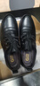 GENAI商务休闲皮鞋男士真皮软底中年老年人爸爸鞋子男百搭透气防滑男鞋 黑色（真皮+上线）百搭 四季款 42 (260mm) 实拍图