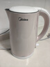 美的（Midea）电热水壶家用电水壶烧水壶 双层防烫 0涂层食品级304不锈钢 1500W快速沸腾 1.7L大容量 HJ1705 实拍图
