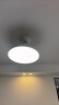 OPPLE风扇灯吊扇灯六档调风LED照明低噪音北欧餐厅卧室吊灯灯具冰风白 实拍图