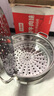 美厨（maxcook）蒸锅 304不锈钢34CM三层蒸锅 加厚复底汤锅燃气电磁炉通用 MCZ559 实拍图