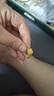 周六福爆闪方糖5G工艺黄金戒指女生日礼物计价A0113174 15号约2.68g 实拍图
