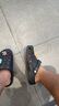 crocs卡骆驰洞洞鞋贝雅男鞋女鞋轻便耐磨一脚蹬拖鞋休闲鞋|10126 黑色-001 39 (240mm) 实拍图