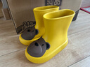 幸福玛丽（Cheerful Mario）宝宝雨靴儿童雨鞋防水婴儿幼儿男童女童水鞋男孩女孩女款内长17cm 实拍图