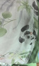 威尔贝鲁（WELLBER）婴儿睡袋前4后2儿童竹棉纱布分腿睡衣宝宝夏季防惊跳包被 熊猫L 实拍图