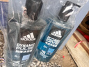 阿迪达斯 （adidas）男士沐浴露洗发水洗面奶三效合一套装 冰点600ml+热情600ml 实拍图