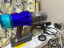 戴森（DYSON）【国家补贴15%】V12 Detect Slim Fluffy轻量高端吸尘器 光学探测微尘 140AW强劲吸力 除螨 蓝色 实拍图