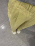 无印良品（MUJI）女式 汉麻 宽版裤 裤子女款 休闲裤阔腿裤长裤女装  25年夏季 黄色 BE1SKC5S M （160/66A） 实拍图