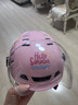 蓝极星超轻骑士头盔电动摩托车透气头盔夏季男女头盔轻便半盔夏日清凉盔新国标3C认证A类 卡其紫M【小头围52-58cm】 标配透明短镜 实拍图