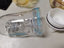 私家良品摇摇杯蛋白粉运动水杯男士2025新款tritan健身水壶搅拌杯子夏季 （搅拌球+奶瓶材质）白 420ml 实拍图