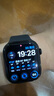 Apple/苹果 Watch Series 10 智能手表GPS款46毫米亮黑色铝金属表壳黑色运动型表带S/M MX263CH/B 实拍图