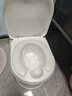 世纪宝贝（babyhood）儿童小马桶 宝宝仿真座便器二合一多功能便圈PVC软垫 配电池+刷子 实拍图