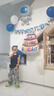 欧妮姿生日场景布置男孩生日气球道具氛围布置场景派对装饰快乐太空拉旗 实拍图