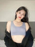 FitonTon两件装女士内衣女夏季薄款无痕内衣无钢圈聚拢文胸罩运动美背内衣 实拍图