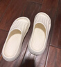 名创优品（MINISO）家居拖鞋男女情侣家用舒适浴室防滑防臭凉拖鞋夏 珍珠白 38-39 实拍图