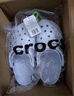 crocs卡骆驰贝雅卡骆班洞洞鞋|205089 冬日白/彩色-1LI 36/37(220mm) 实拍图