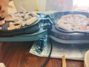 美的（Midea）电饼铛 电饼档上下盘可拆洗家用智能0氟钛陶瓷双面加热三明治早餐机煎烤机煎饼锅烙饼锅3072升级款 实拍图