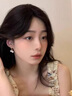 伊灿明星杨紫同款简约仿珍珠耳环女轻奢高级感耳饰2025年新款耳钉耳坠 明星杨紫同款简约仿珍珠耳环 实拍图