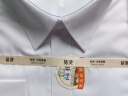 帕托瓦衬衫男长袖纯色商务职业正装白衬衫工装男装衬衣男CS108 白色 5XL 实拍图