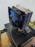 九州风神（DEEPCOOL）冰凌MINI旗舰版 CPU风冷散热器（多平台 /2热管/8CM风扇 /预涂硅脂） 实拍图